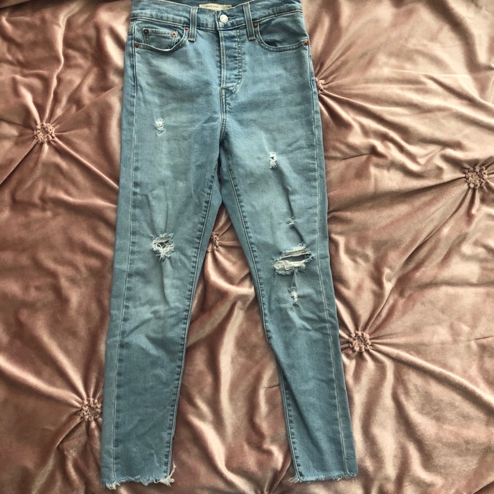 Levi’s wedgie skinny jeans
